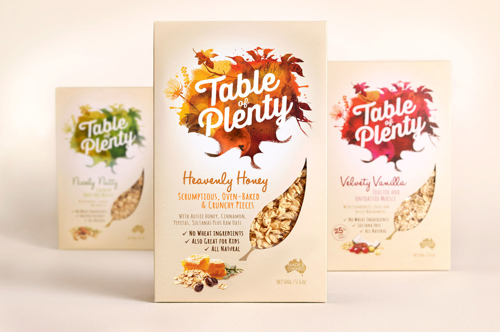 Plenty 燕麥有機食品包裝設計欣賞——上海包裝設計公司——全家福