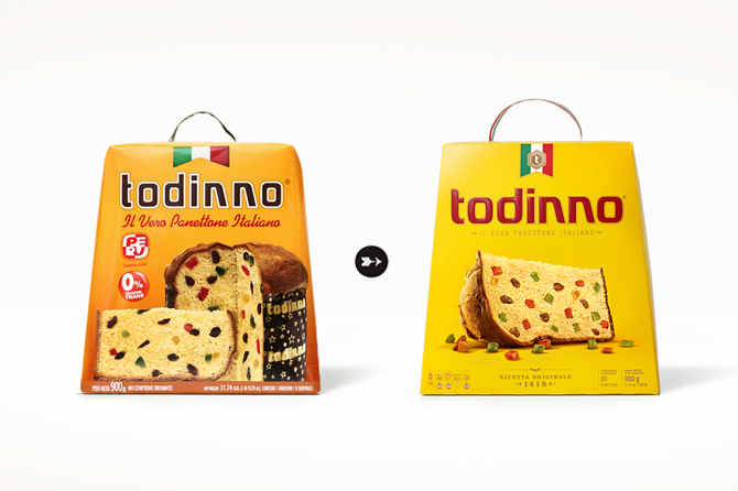 秘魯Todinno面包糕點品牌店包裝設計12，包裝前后效果對比