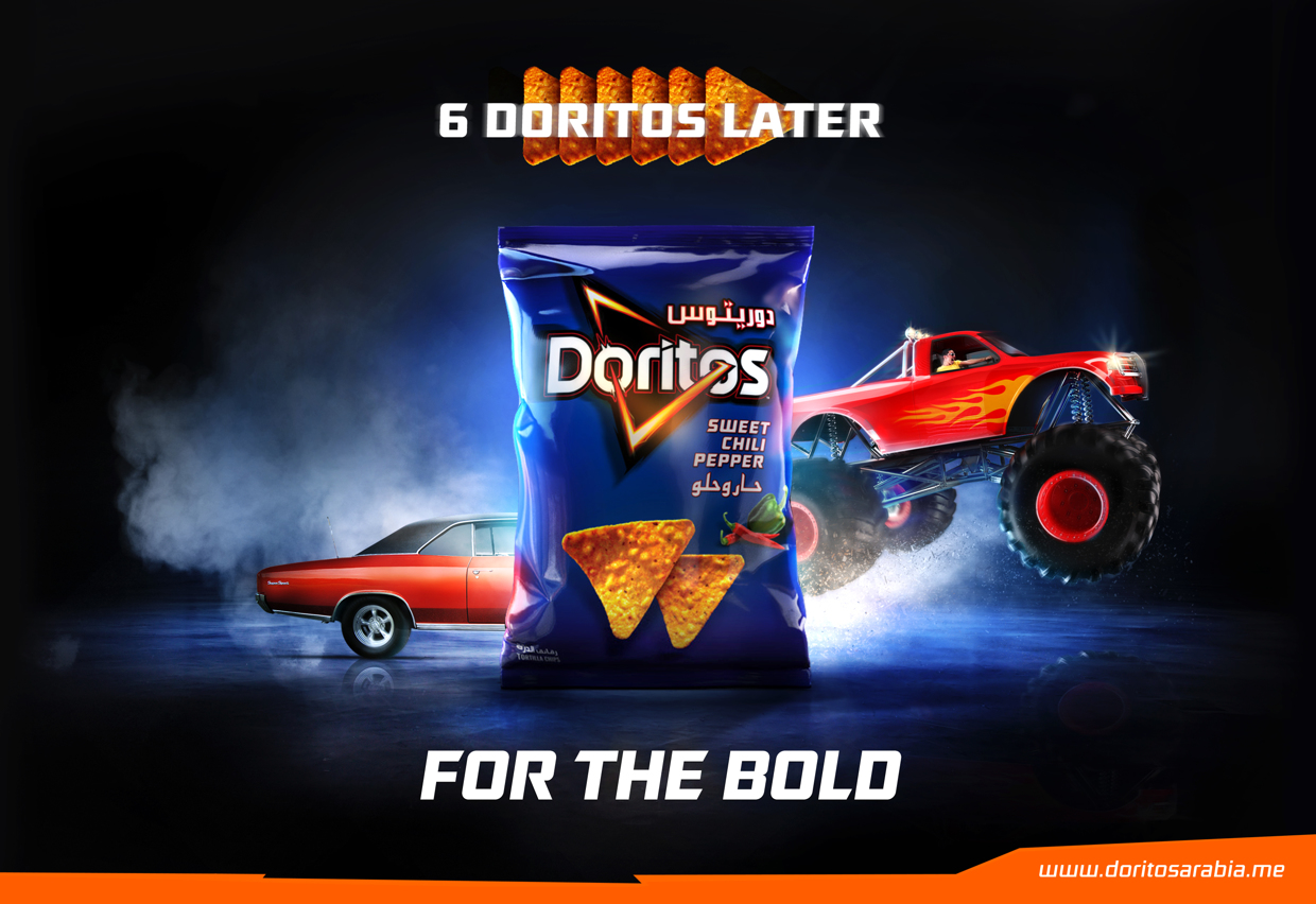 多力多滋Doritos玉米片“變身廣告”創意2
