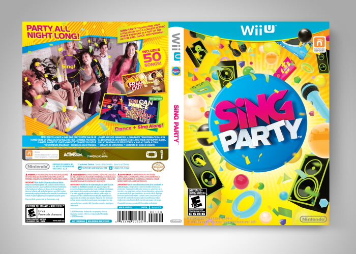 3.Wii U sing party歌唱會公關活動 標志設計、平面設計、包裝設計-尚略品牌設計公司，包裝設計公司