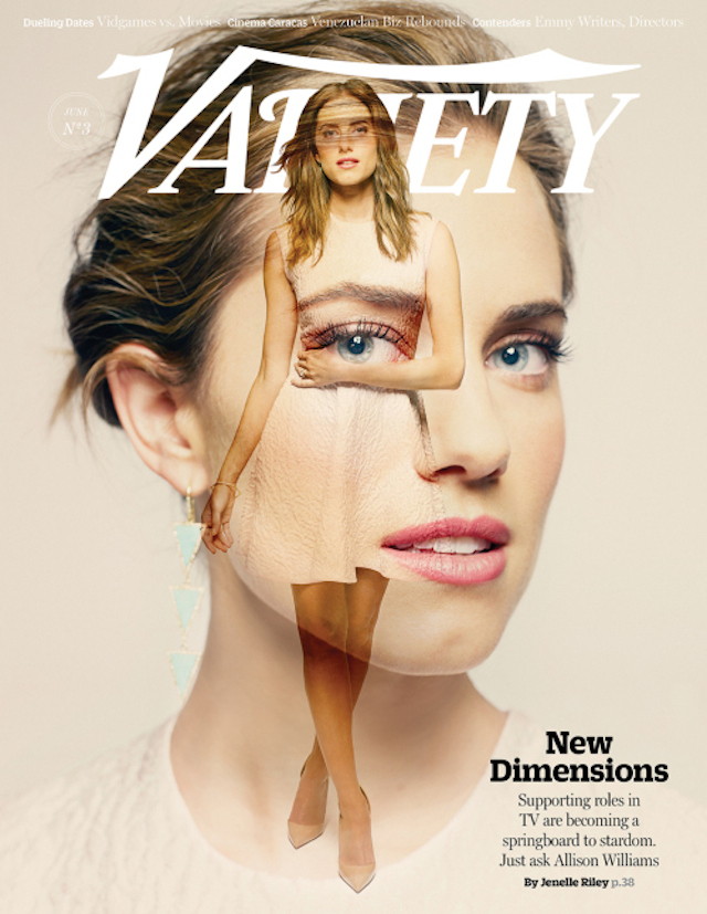 Variety 雜志封面設計——雙曝光人物封面平面設計-上海尚略廣告品牌策劃營銷策劃廣告設計平面設計公司