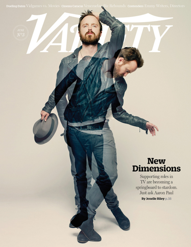 Variety 雜志封面設計——雙曝光人物封面平面設計-上海尚略廣告品牌策劃營銷策劃廣告設計平面設計公司