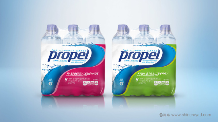 上海包裝設計公司設計欣賞:Propel電解質運動補水飲料包裝設計-集合裝4 上海包裝設計公司設計欣賞:Propel電解質運動補水飲料包裝設計-集合裝4