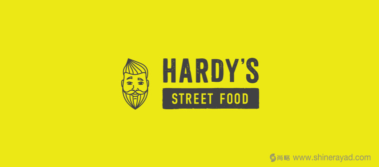 Hardy''s 咖啡漢堡披薩快餐連鎖餐飲品牌VI形象設計-上海餐飲品牌VI設計公司1