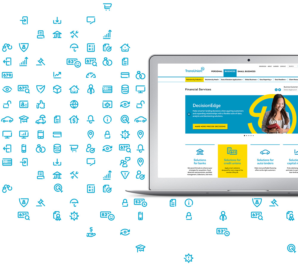 TransUnion 品牌形象設計視覺VI設計-尚略上海logo設計公司