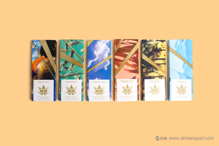 LEAFS BY SNOOP 大麻食品制品金色花朵包裝設計-上海包裝設計公司7 LEAFS BY SNOOP 大麻食品制品金色花朵包裝設計-上海包裝設計公司7