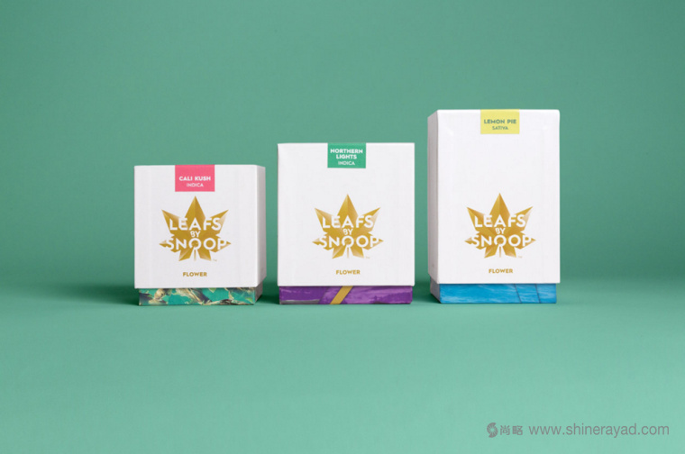 LEAFS BY SNOOP 大麻食品制品金色花朵包裝設計-上海包裝設計公司1 LEAFS BY SNOOP 大麻食品制品金色花朵包裝設計-上海包裝設計公司1