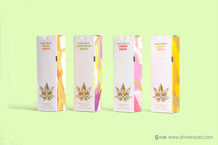 LEAFS BY SNOOP 大麻食品制品金色花朵包裝設計-上海包裝設計公司10 LEAFS BY SNOOP 大麻食品制品金色花朵包裝設計-上海包裝設計公司10
