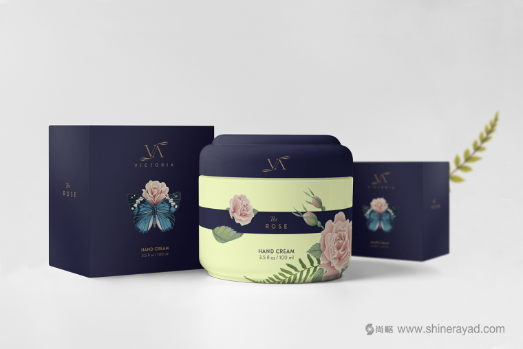 Victoria維多利亞高端女士美容化妝品護(hù)膚品洗浴產(chǎn)品包裝設(shè)計(jì)-上海化妝品包裝設(shè)計(jì)公司2