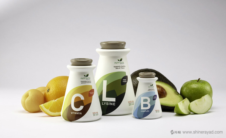 NUTRILINX 維生素膳食營養補充劑保健品包裝設計-上海包裝設計公司1