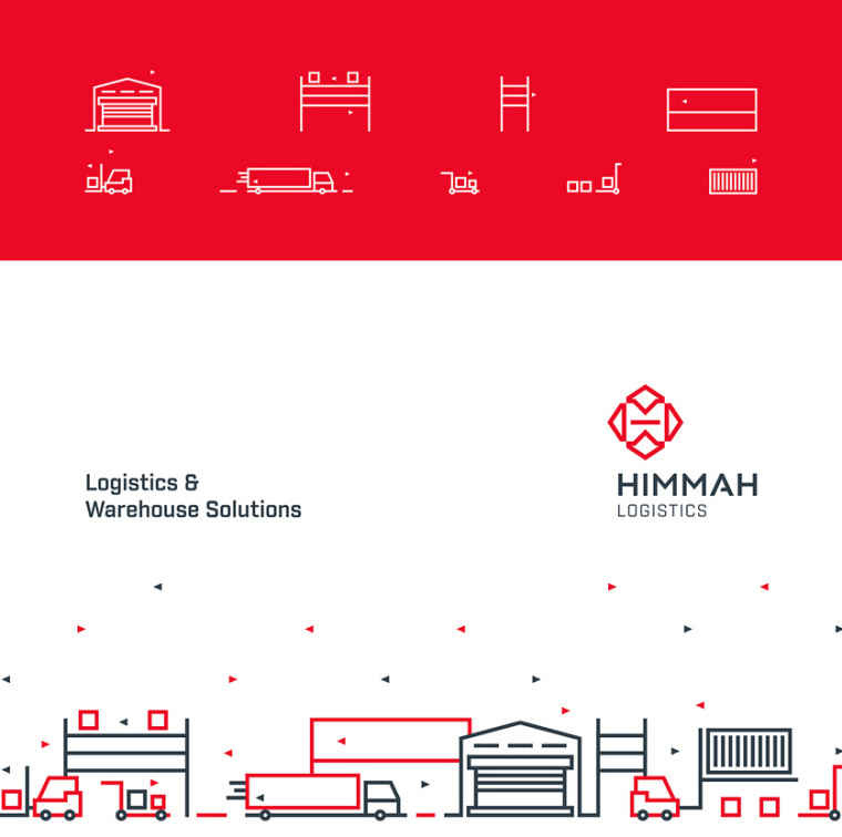Himmah 物流倉儲公司企業LOGO設計-上海LOGO設計公司7