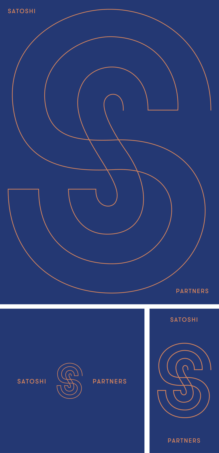 上海logo設(shè)計(jì)公司設(shè)計(jì)欣賞-Satoshi 商業(yè)咨詢顧問公司S字母logo設(shè)計(jì)2