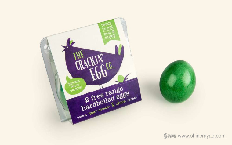 Crackin’ Egg 彩色煮雞蛋包裝設計-上海食品包裝設計公司設計欣賞4