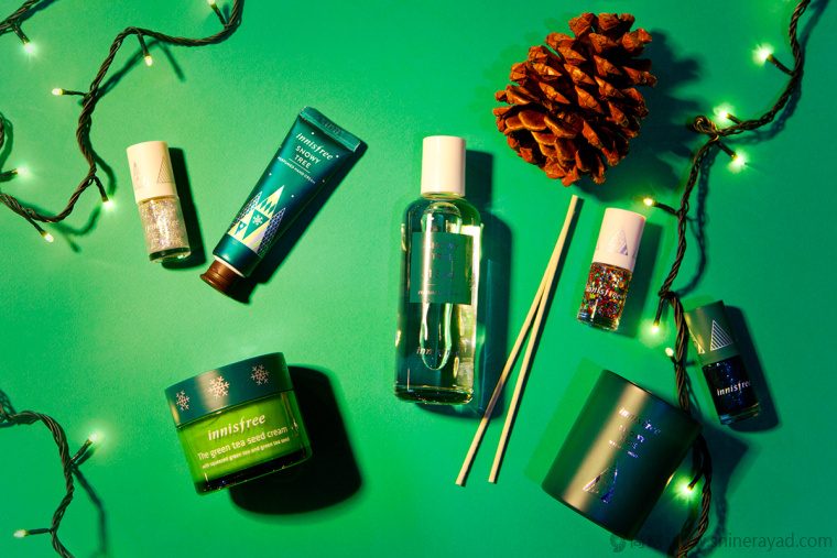9上海包裝設(shè)計(jì)公司-韓國(guó) Innisfree 女性化妝品護(hù)膚品品牌圣誕節(jié)日裝包裝設(shè)計(jì)