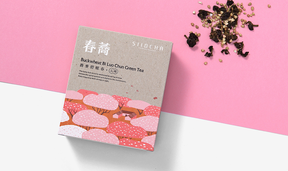 吾谷茶糧擂茶茶葉四季禮盒包裝設(shè)計(jì)插畫設(shè)計(jì)-上海包裝設(shè)計(jì)公司包裝佳作3