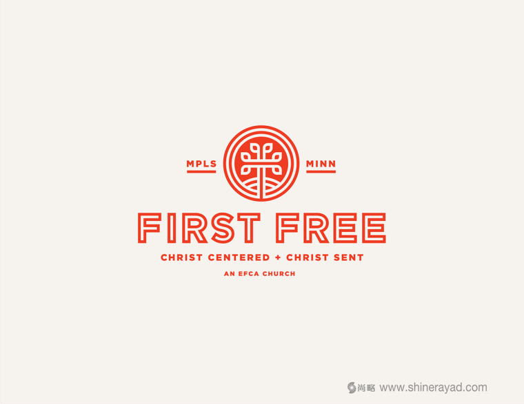 First Free 教會組織宗教協(xié)會LOGO設(shè)計-上海LOGO設(shè)計公司設(shè)計欣賞2
