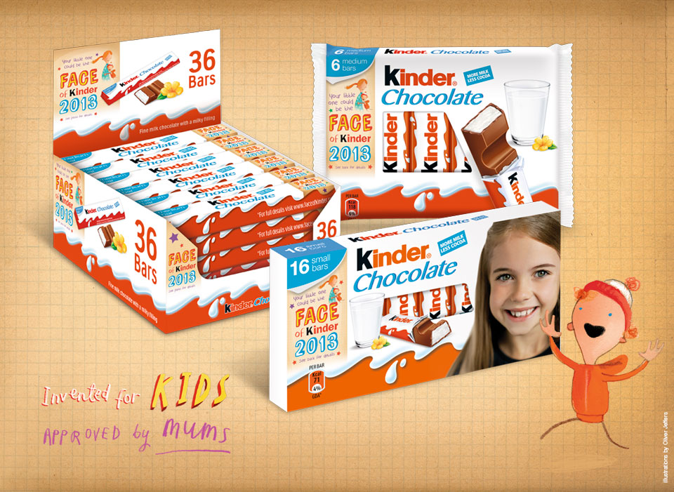 Kinder健達奇趣蛋品牌形象設計包裝設計3