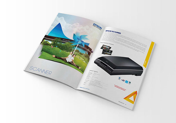 上海宣傳畫冊設計公司分享Epson 愛普生打印機產(chǎn)品宣傳畫冊設計10