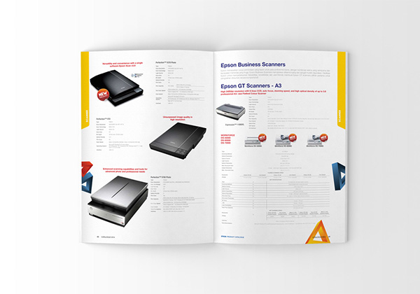 上海宣傳畫冊設計公司分享Epson 愛普生打印機產(chǎn)品宣傳畫冊設計12