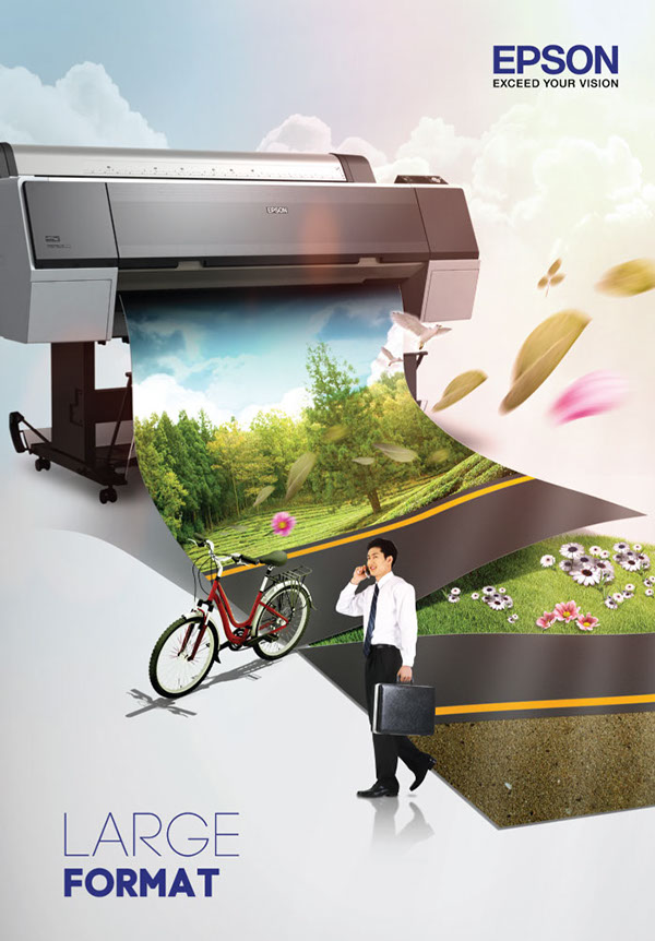 上海宣傳畫冊設計公司分享Epson 愛普生打印機產(chǎn)品宣傳畫冊設計6