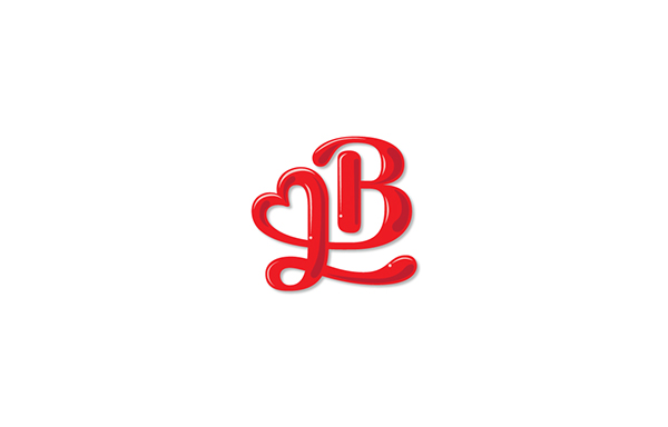 Burger&Love 漢堡快餐餐廳品牌形象設計5-標志設計2