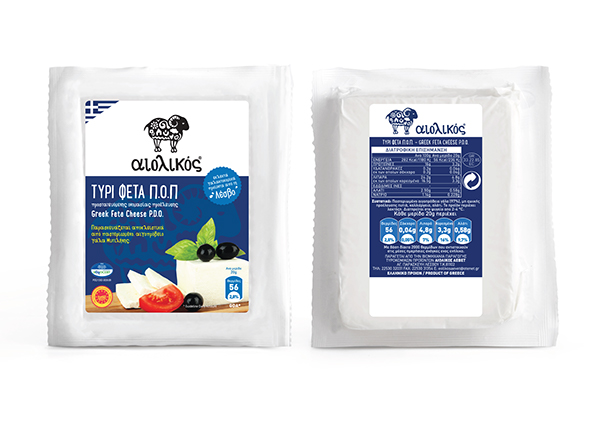 Aeolikos希臘羊乳酪乳制品產(chǎn)品包裝設(shè)計(jì)4