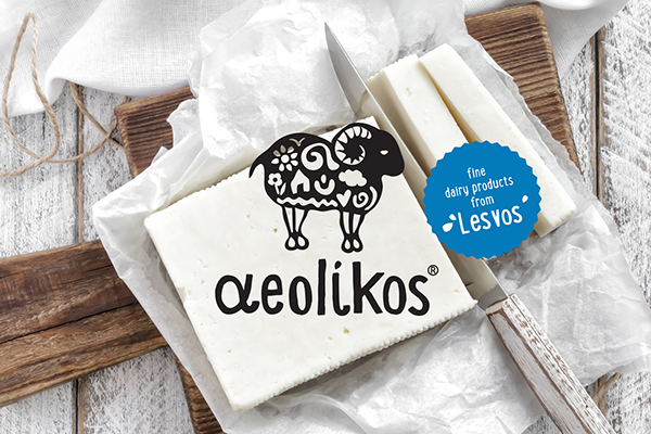 Aeolikos希臘羊乳酪乳制品品牌設(shè)計(jì)標(biāo)志設(shè)計(jì)2