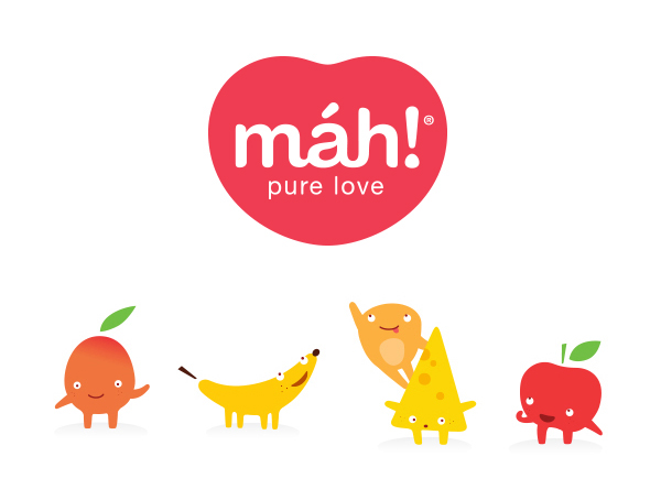 Máh兒童奶粉營養品標志設計1-上海標志設計公司
