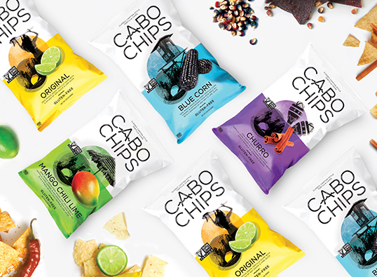 上海包裝設計公司分享Cabo Chips休閑食品包裝設計1