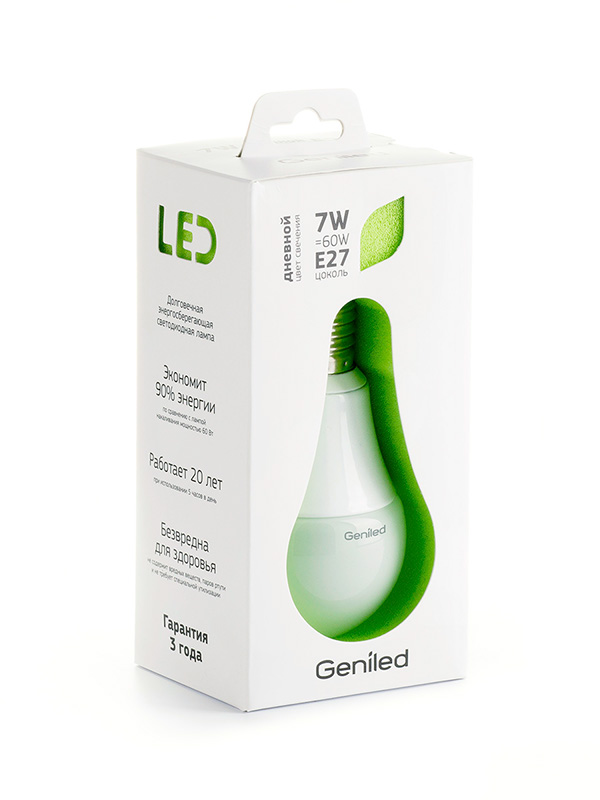Geniled LED燈泡環保包裝設計-上海包裝設計公司包裝佳作3