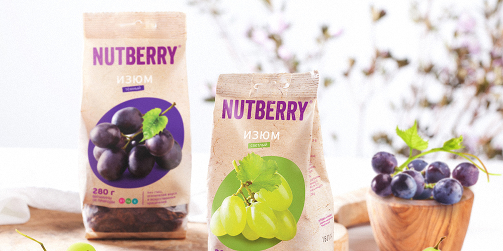 Nutberry 健康有機食品干果品牌塑造之水果干果包裝設計2 Nutberry 健康有機食品干果品牌塑造之水果干果包裝設計2