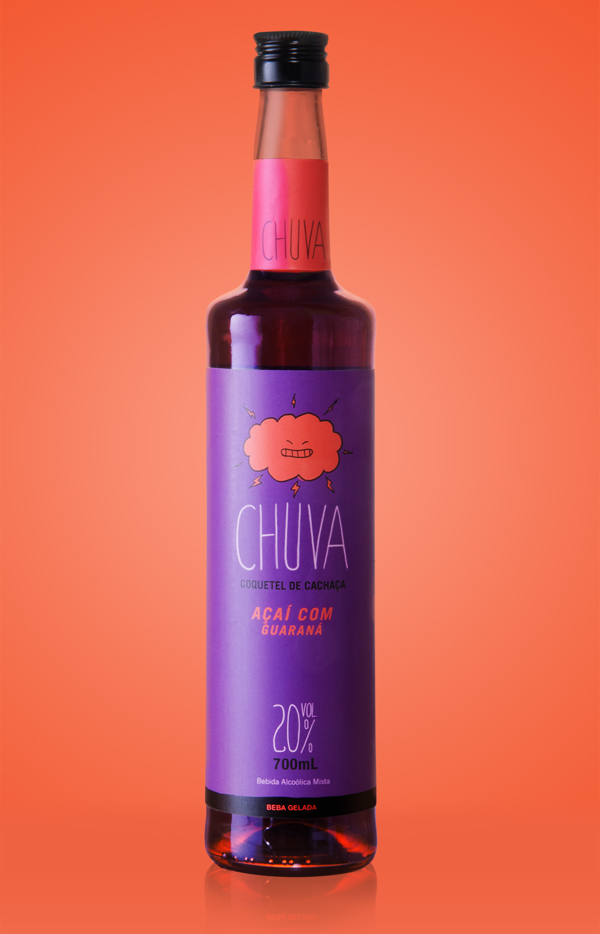 Chuva 果汁雞尾酒包裝設計-上海包裝設計公司設計欣賞2
