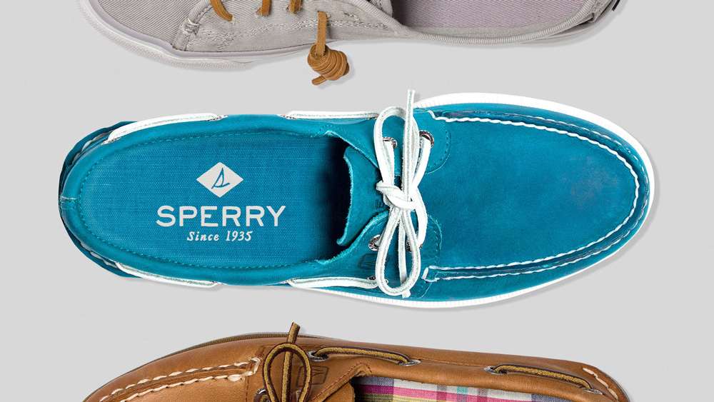 Sperry 休閑鞋品牌標(biāo)志優(yōu)化設(shè)計平面廣告設(shè)計-上海品牌策劃設(shè)計公司2