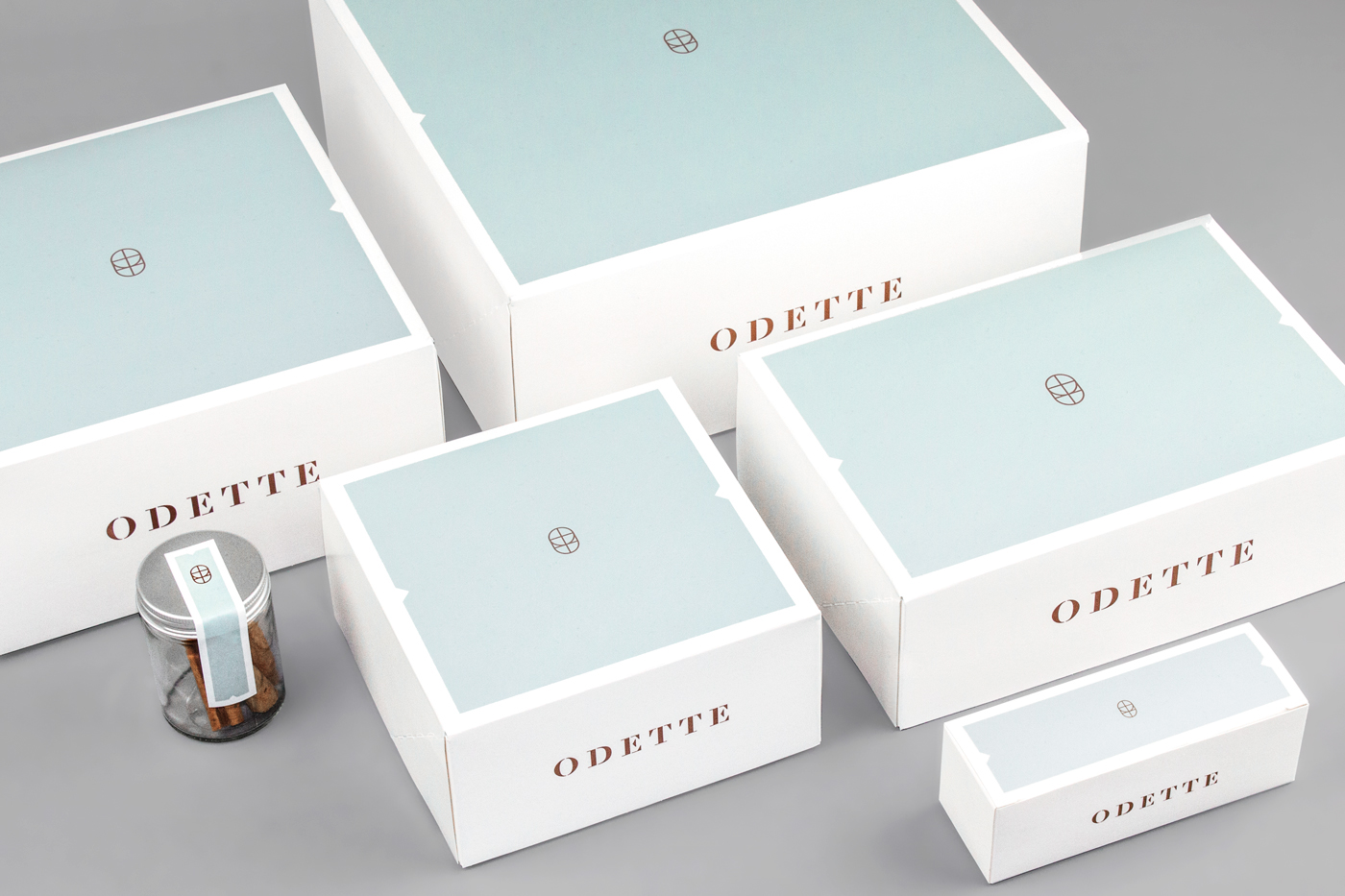 Odette 烘培面包店標志設計品牌VI形象設計10