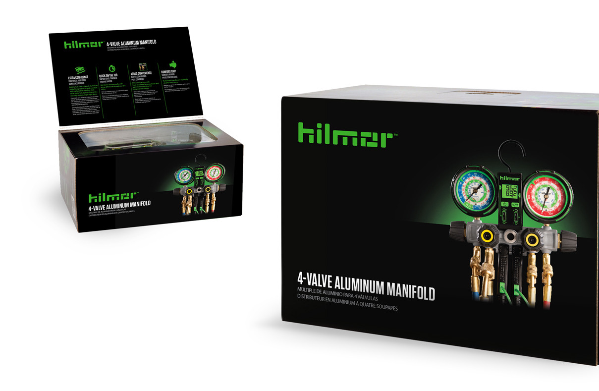工業(yè)品包裝設(shè)計-hilmor4 彎管機與HVAC/ R工具包裝設(shè)計