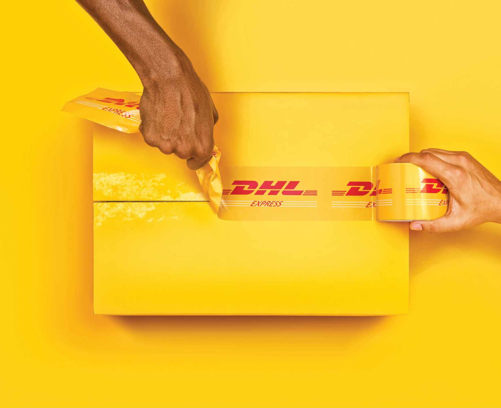 DHL快遞平面創意廣告設計手篇-上海廣告設計公司國外廣告欣賞2