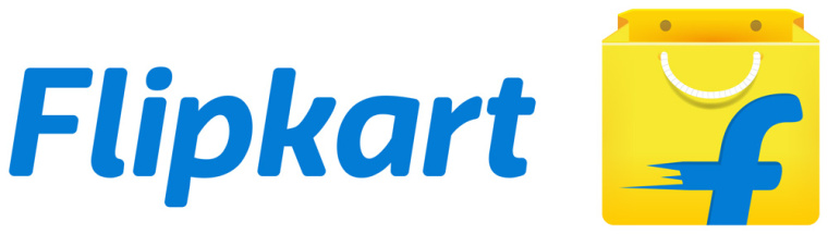 度最大的電商公司Flipkart黃色購物袋LOGO設計1