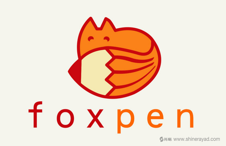標(biāo)志設(shè)計的兩種形式——抽象與具象-狐貍標(biāo)志設(shè)計案例