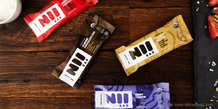 Nii 健康有機休閑食品包裝設計1