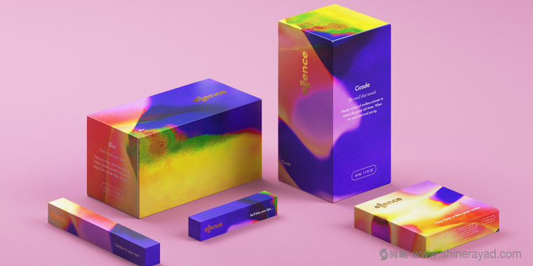 英國化妝品香水品牌Essence水彩畫品牌形象設(shè)計(jì)與包裝設(shè)計(jì)欣賞1