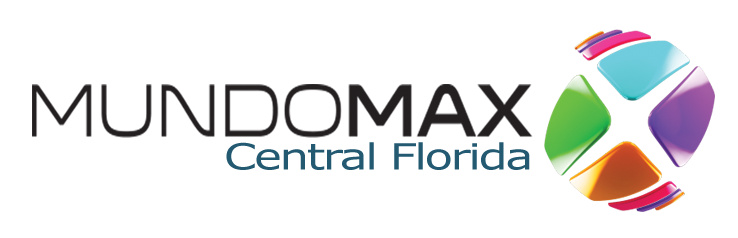 美國西班牙語電視臺MundoMax新3D立體X字母LOGO設計3