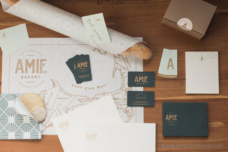 Amie 面包店品牌VI形象設計4