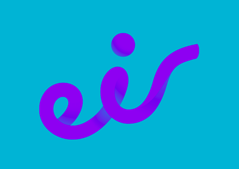 愛爾蘭電信公司Eircom品牌命名Eir與新LOGO設計VI設計1