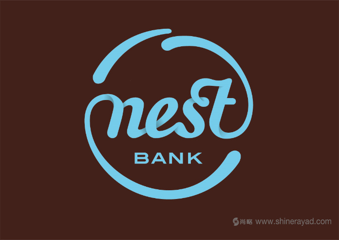 Nest Bank 銀行logo設計-上海logo設計公司1