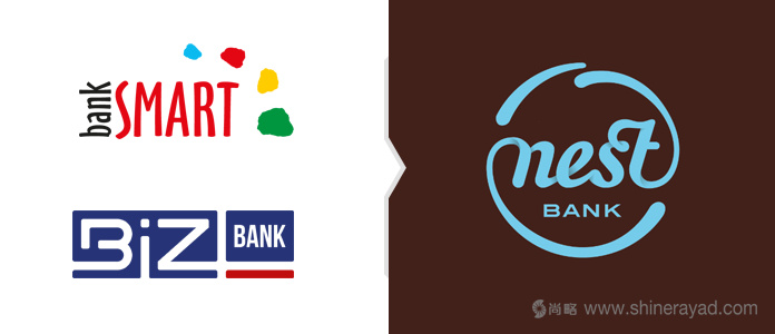 Nest Bank 銀行logo設計-上海logo設計公司2