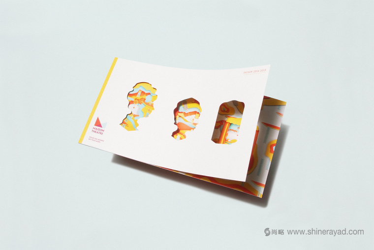 上海畫冊設(shè)計公司設(shè)計欣賞：Maison劇院兒童劇創(chuàng)意宣傳畫冊設(shè)計鏤空版3