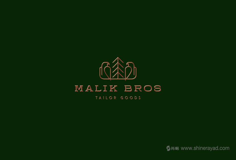 Malik Bros 定制服裝logo設計-上海logo設計公司