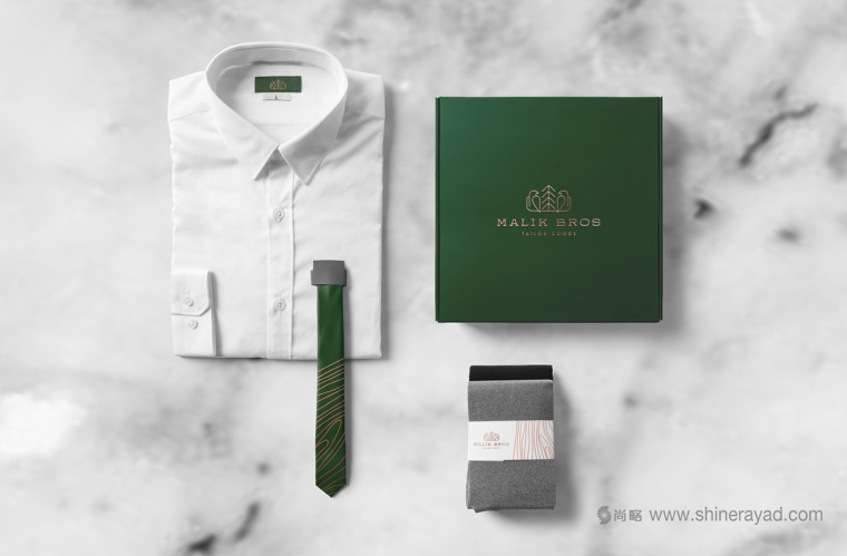 Malik Bros 定制服裝logo設計VI設計品牌形象設計-上海logo設計公司-上海VI設計公司