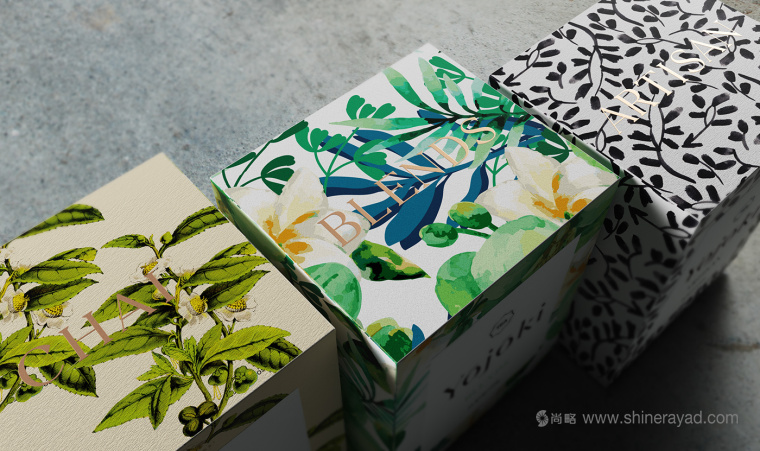 Yojoki Tea 茶葉logo設計與包裝設計