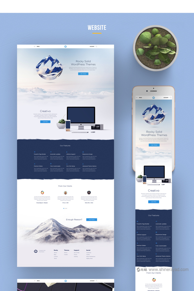 RockyThemes 橋梁建筑設(shè)計公司logo設(shè)計網(wǎng)站設(shè)計